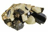 Orthoclase and Aegirine Crystal Cluster - Malawi #117504-3